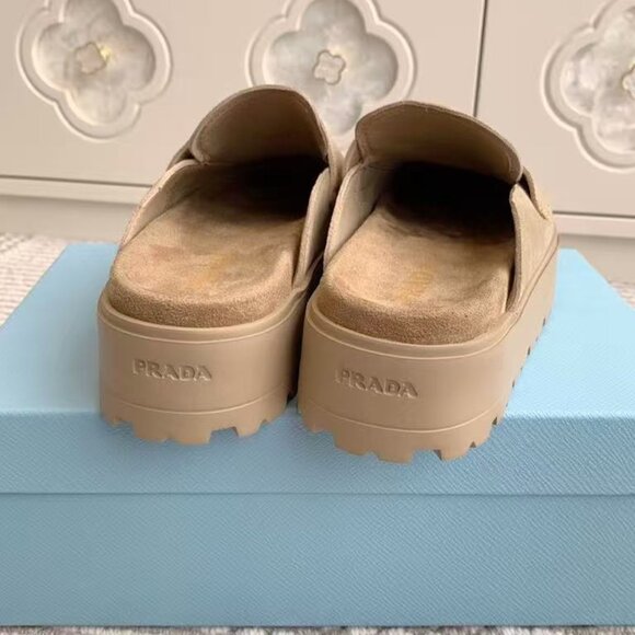 Prada womens Slip-On Loafers. Calzature Donna - Picture 8 of 9